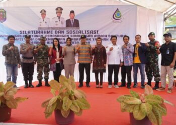 Air Perumda Tirtataka Sudah Mengalir di Desa Ajikuning