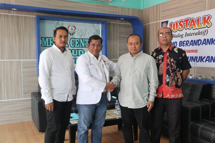 RSUD Nunukan dan PLN Akan Bersinergi Dalam Memberikan Pelayanan Kepada Masyarakat Perbatasan