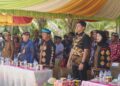 Ilau Ke-V Dayak Tenggalan Resmi Dibuka, Bupati dan Wakil Bupati Nunukan Disambut Warga Dayak Tenggalan dengan Pakaian Khas Tenggalan