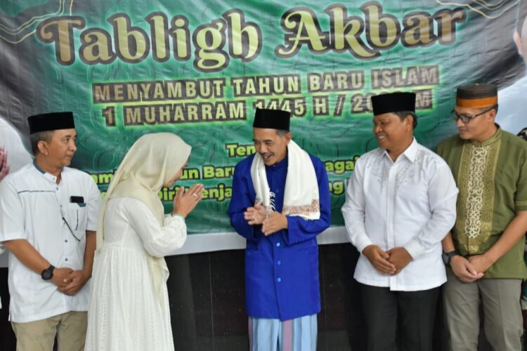 Bupati dan Wabup Nunukan Hadiri Tabliq Akbar Dalam Rangka Menyambut 1 Muharram 1445 Hijriah