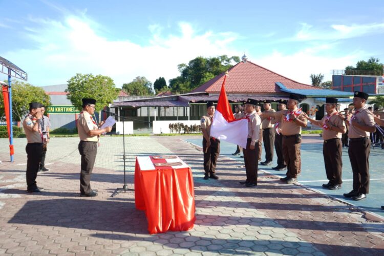 Pengurus Majelis Pembimbing Gudep 09.031 – 09.032 Pangkalan Lapas Kelas IIB Nunukan Masa Bakti 2023 – 2026 Dikukuhkan