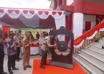 Wakil Bupati Hanafiah Hadiri Operasionalisasi SPN Polda Kaltara di Malinau