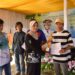 Meski Cuaca Terik, Bupati Laura Tetap Semangat Hadiri Penutupan Turnamen Voli dan Sepak Takraw di Sebuku