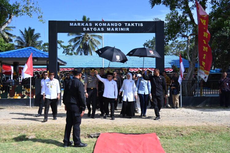 Wapres tinjau Satgasmar PAM Ambalat XXIX di Pos Kotis Sebatik