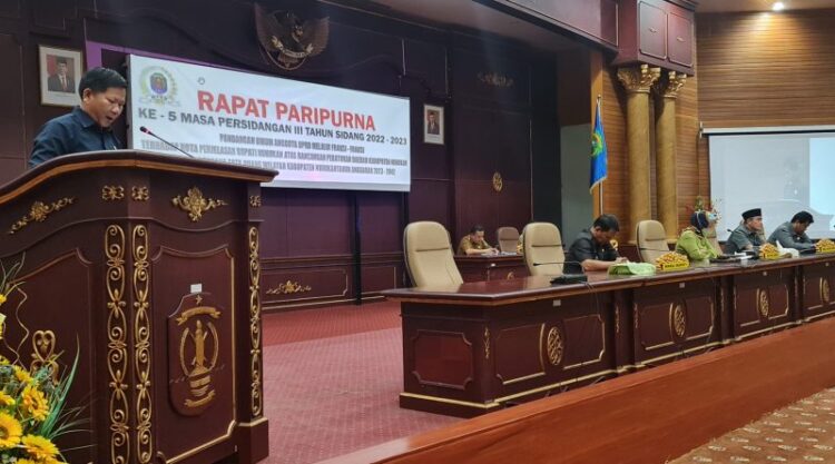 Raperda RTRW 2023-2042 Tidak Cantumkan Luas Wilayah, Fraksi PPN Minta Penjelasan Pemkab Nunukan