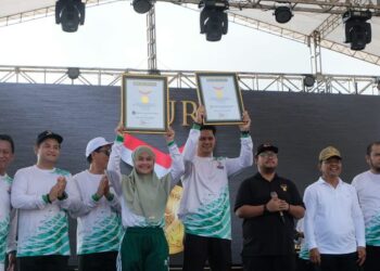 Antusias Masyarakat Ikut Senam Yameto Berhasil Pecahkan Rekor Muri