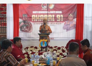Bupati dan Wakil Bupati Nunukan Hadiri Bakti Kesehatan dan Sosial Dalam Rangka Pengabdian 32 Tahun AKABRI 91 untuk Negeri