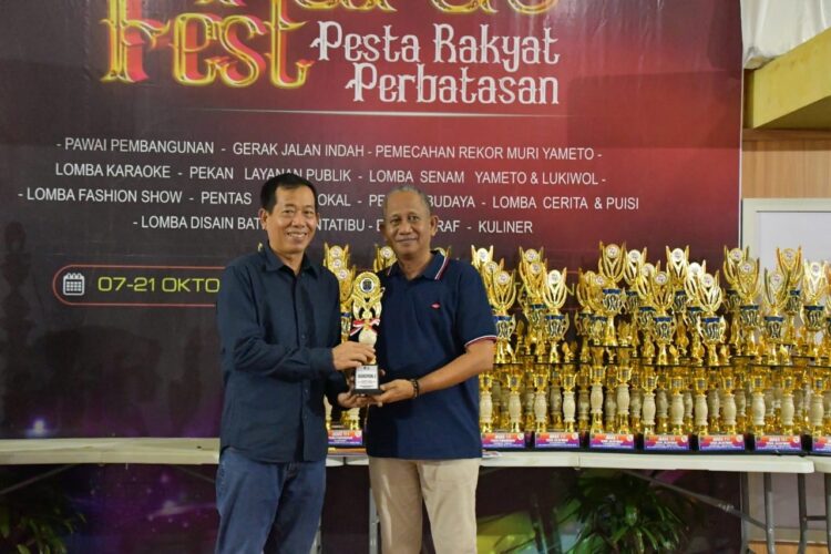 Peserta SD Negeri 001 Sei. Menggaris Raih Juara I Lomba Bercerita