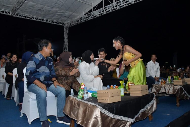 Dari Panggung Paras Festival HUT Kabupaten Nunukan ke 24, Penampilan Novia Bachmid Memukau Penonton
