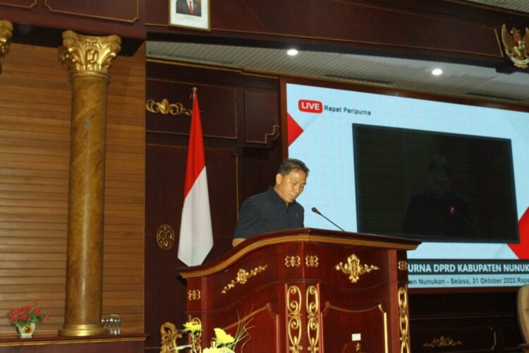 Pandangan Umum Fraksi Demokrat DPRD Nunukan Terkait Raperda PFKI.