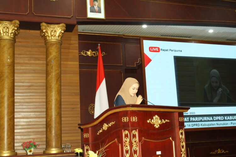 Pandangan Umum Fraksi Hanura DPRD Nunukan Terhadap APBD 2024.