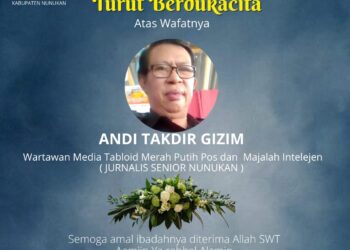 Wartawan Senior Nunukan Meninggal Dunia, Bupati Sampaikan Duka Mendalam
