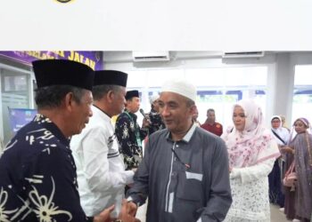 121 Jamaah Haji Reguler Tiba di Kabupaten Nunukan.