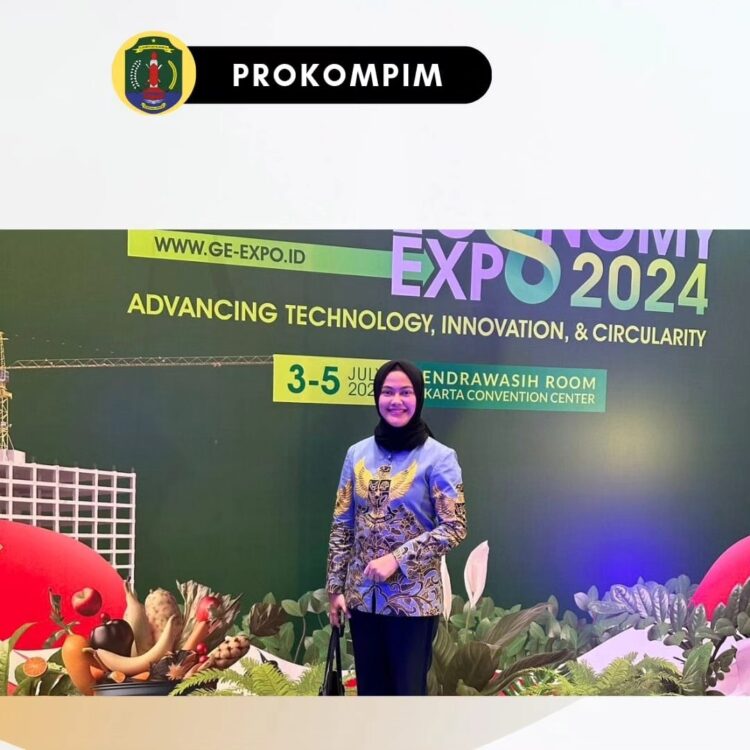 Bupati Mengapresiasi Terselenggaranya Green Economy Expo Advancing Technology, Innovation, and Circularity