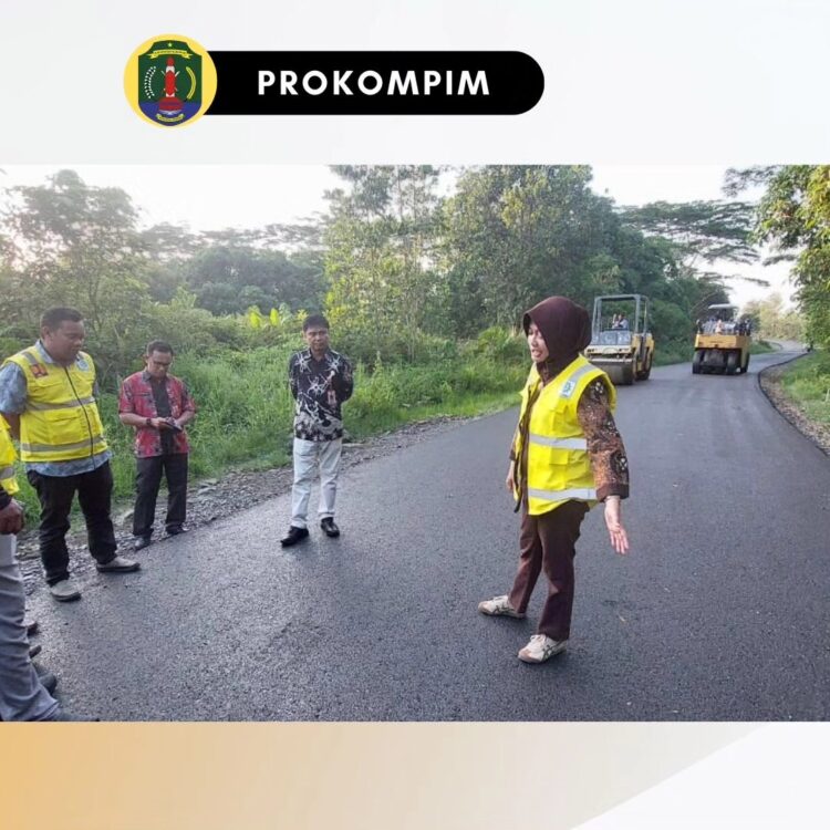 Pembangunan Jalan Menuju ke Polliteknik Negeri Nunukan Dikerjakan Bertahap