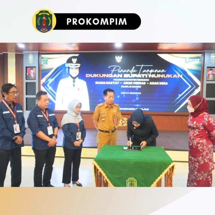 Bupati Nunukan Melaunching Inovasi Proyek Perubahan Peserta Diklat PIM II
