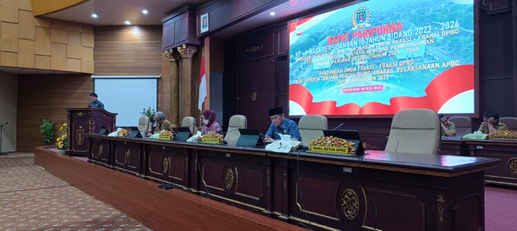 Pemandangan Umum fraksi Perjuangan Persatuan Nasional DPRD Kabupaten Nunukan Terhadap Penyampaian Nota Pengantar Bupati Terhadap Ranperda Kabupaten Nunukan Tentang Pertanggungjawaban pelaksanaan APBD Kabupaten Nunukan Tahun Anggaran 2023