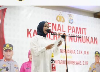 Acara Kenal Pamit Kapolres Nunukan, Bupati Harapkan Sama – Sama Menjaga  Situasi Kamtibmas