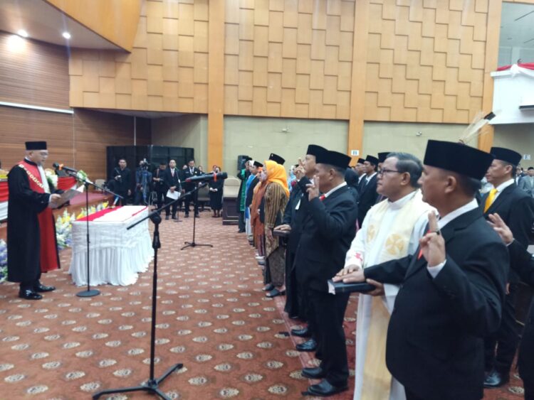 30 Anggota DPRD Nunukan Terpilih Priode 2024-2029 Resmi Dilantik