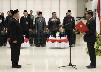 Dikukuhkan Gubernur, BPKP Akan Perkuat Pengawasan dan Akuntabilitas Pemerintahan