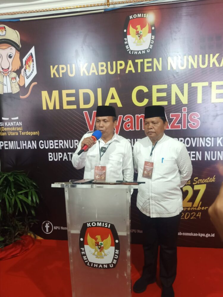 Diusung PKS dan PAN, Basri-Hanafiah Daftar di KPU Nunukan Sebagai Pasangan Calon Bupati dan Wakil Bupati Nunukan