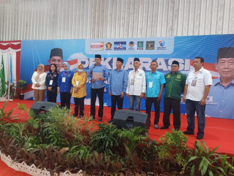 Pasangan H. Andi Muhammad Akbar – Serfianus Deklarasi Sebelum Daftar ke KPU Nunukan