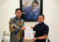 Partai Nasdem Serahkan formulir model B1KWK Kepada Pasangan Bakal Calon Bupati dan Wakil Bupati Nunukan, Andi Akbar dan Serfianus.