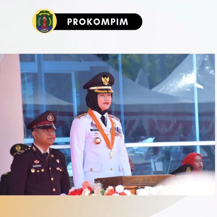 Laura Pimpin Upacara Detik- Detik Proklamasi HUT RI Ke – 79