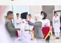 Pasukan Pengibar Bendera Pusaka (PASKIBRAKA) Kabupaten Nunukan Tahun 2024 Resmi Dikukuhkan