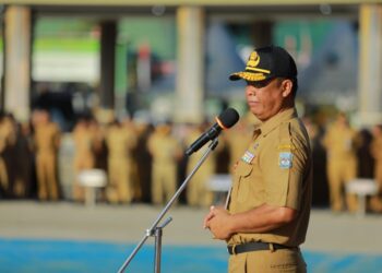 Pimpin Apel, Sanusi Minta Persiapan Kunjungan Menpan-RB hingga Meriahkan HUT RI