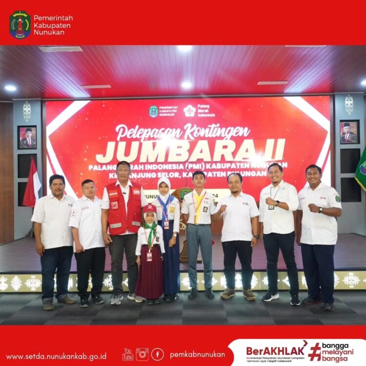 Lepas Peserta Jumbara PMR Ke- II, Bupati Nunukan Berharap Tetap Menjunjung Tinggi Nilai-Nilai Sportifitas