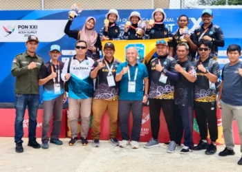 Trio Srikandi Sumbang 1 Emas, Kaltara Kumpulkan 8 Medali
