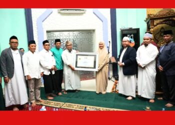 Mendapat Predikat Masjid Percontohan Tingkat Nasional, Masjid Al – Azka Menggelar Tasyakuran