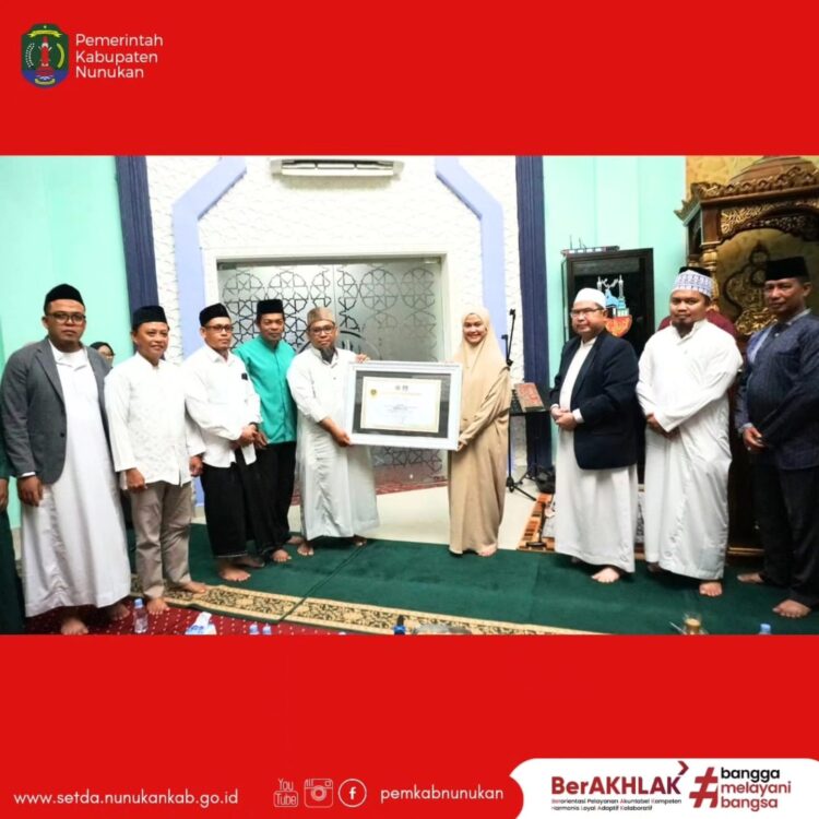 Mendapat Predikat Masjid Percontohan Tingkat Nasional, Masjid Al – Azka Menggelar Tasyakuran
