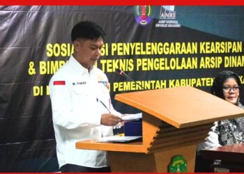 Pemkab Nunukan Gelar Sosialisasi Penyelenggaraan Kearsipan dan Bimtek Pengelolaan Arsip Dinamis  Tahun 2024