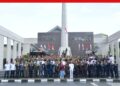 Hadiri HUT TNI yang ke 79 Tahun, Bupati Laura berharap TNI Tetap Bersinergi dengan Pemerintah Daerah Dalam Mengawal Pembangunan