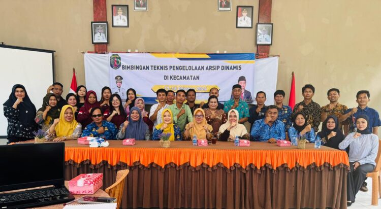 DPK Nunukan Gelar Bimtek Pengelolaan Arsip Dinamis di Kecamatan