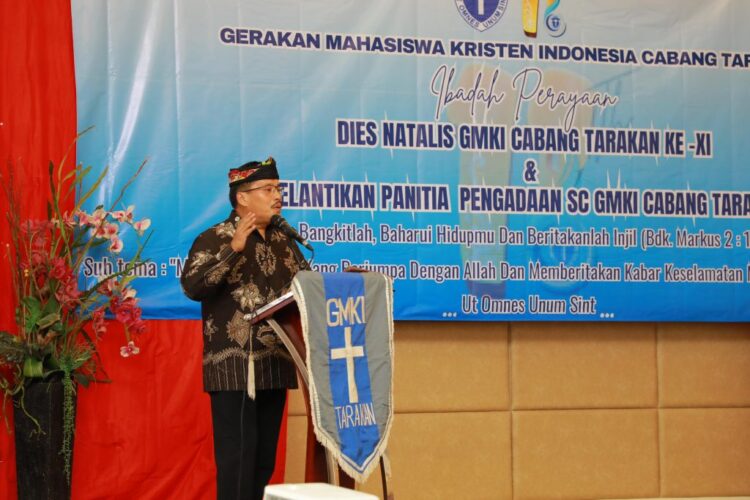 Dies Natalis ke 11 GMKI Tarakan, Perkuat Tali Silaturahmi Mahasiswa Kristen
