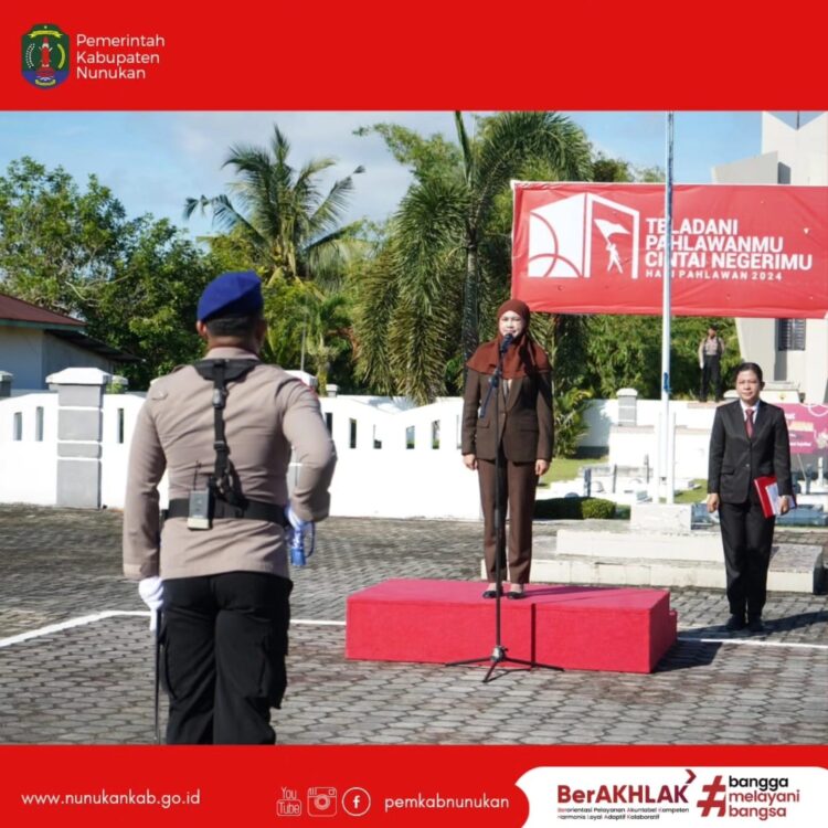 Peringatan Hari Pahlawan Tahun 2024 : “Teladani Pahlawanmu Cintai Negerimu”