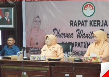 Upaya Tingkatkan Kualitas SDM dan Ajang Silaturahmi, Dhama Wanita Persatuan Kabupaten Nunukan Gelar Rapat Kerja