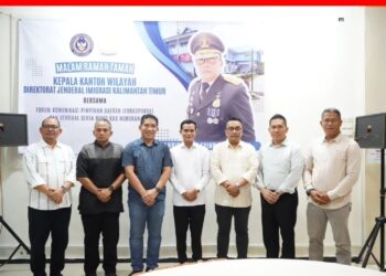 Selamat Datang Kepala Kantor Wilayah Dirjen Imigrasi Kalimantan Timur Syahrioma Delavino Di Kabupaten Nunukan