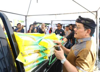 Wagub Apresiasi Bazar Gerakan Pangan Murah LPP TVRI Kaltara