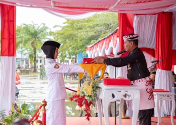 Pimpin HUT ke-80 Republik Indonesia, Gubernur Ajak Masyarakat Menjaga Nasionalisme NKRI
