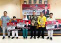 Hasan Basri Anggota DPD RI Secara Simbolis Serahkan Sertifikat Beasiswa Program Indonesia Pintar (PIP) Aspirasi Tahun 2025 Pada 960 Siswa se Kaltara