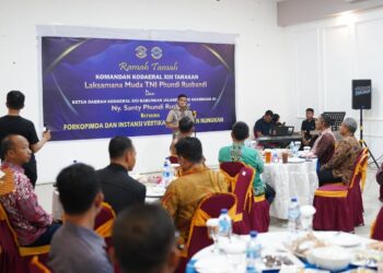 Bupati Nunukan H. Irwan Sabri Menghadiri Ramah Tamah Bersama Dakodaeral XIII Tarakan