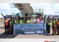 Bupati Irwan Melaunching Penerbangan Perdana SOA Penumpang Udara Nunukan – Long Layu (PP) dan SOA Barang Nunukan – Long Bawan.