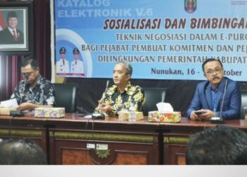 Pemkab Nunukan Selenggarakan Sosialisasi dan Teknik Negosiasi Dalam E-Purchasing Dilingkungan Pemerintah Kabupaten Nunukan