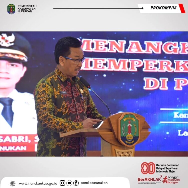 Perkuat Ketahanan Ideologi di Perbatasan, Bakesbangpol Kabupaten Nunukan Selenggarakan Seminar Kebangsaan bersama Organisasi Masyarakat