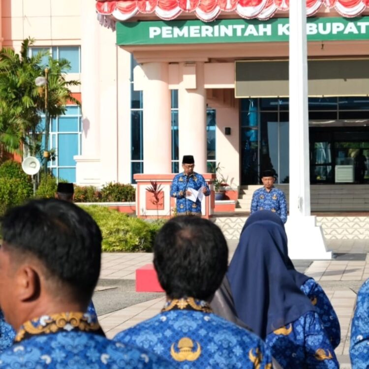 Momen Haru Apel KORPRI, Plt.Sekda Ir Jabbar, M Si Sampaikan Pamitan Kepada ASN Kabupaten Nunukan