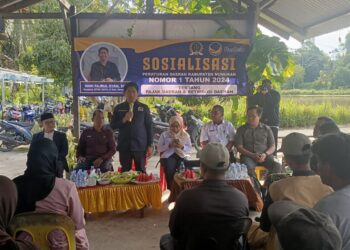 Andi Fajrul Syam SH, Sosialisasikan Perda No 1 Tahun 2024 Tentang Pajak Daerah dan Retribusi Daerah